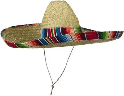 Child Mexican Sombrero Costume Hat Spanish Fiesta Cinco De Mayo Festive Salsa  • $14.92