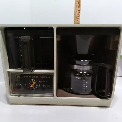 Vintage Black & Decker Spacemaker Coffee Maker Under Cabinet Clock/Timer TESTED! • $69.99