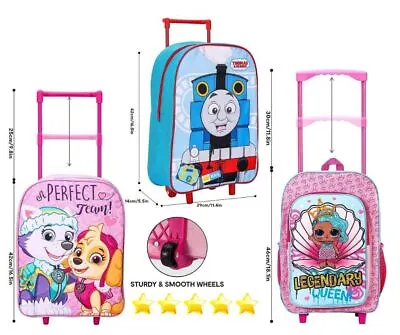 Boys Girls Kids Backpack Childrens Character Rucksack Junior Toddlers School Bag • £19.86