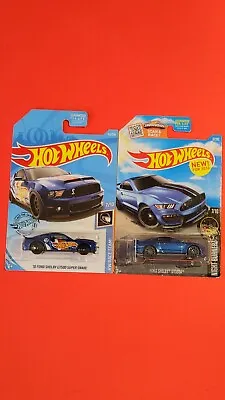 Hot Wheels Ford Mustang. '10 SHELBY GT500 SUPER SNAKE & SHELBY GT350R. NEW  • $2.95