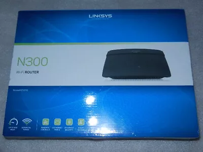 New No Warranty Linksys N300 E1200 WiFi Router Wi-fi N 300 E 1200 Wireless-N • $19.99