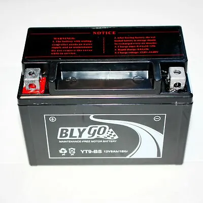 YT9-BS 12V 9AH Battery PIT PRO DIRT QUAD BIKE ATV BUGGY SCOOTER Upgrade 6.5AH • $54.86