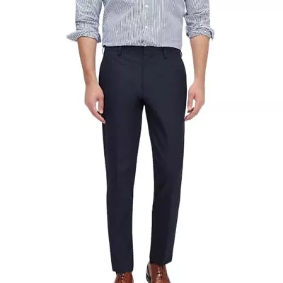 J. Crew Ludlow Slim-Fit Suit Pant In 3XDRY Stretch Chino 38x32 Navy NWT • $75