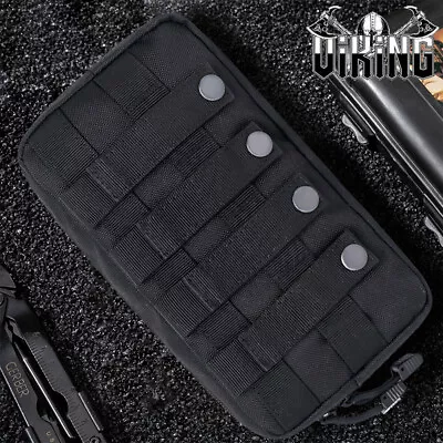 1000D Tactical First Aid Kit Medical Molle Rip Away EMT IFAK Survival Pouch Bag • $11.99