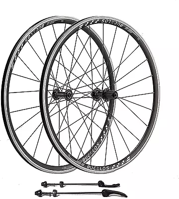 Road Bike Wheelset 700C Rim Brake With 30Mm Depth Rims23/24/25C Clincher Alumin • $223.99