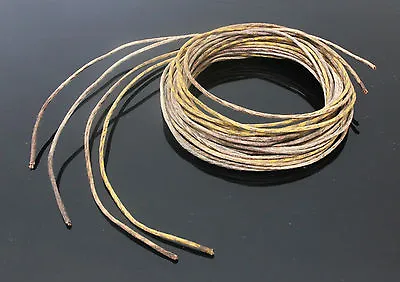 141# Amazing 00'S Western Electric Wax Cloth 18GA Wire Cable 2meter*4pcs • $94