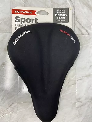 SCHWINN Sport Dual Strap Memory Foam Bike Seat Cover  (NEW) • $12.90