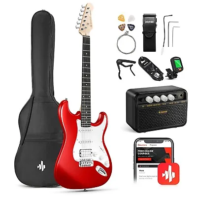 🎸 Donner DST-100 Electric Guitar With Amplifier Single-coil Humbucker Pickups • $219