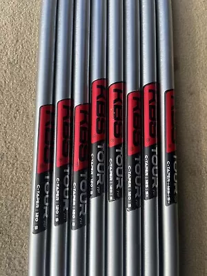 KBS C Taper 120 S/ 125 S+ Stiff/Stiff + Flex 4-GW Pulls 8Pc Iron Shaft Set .355 • $230