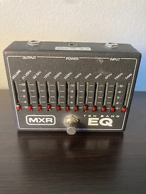 MXR Ten Band EQ Equalizer Effect Pedal • $90
