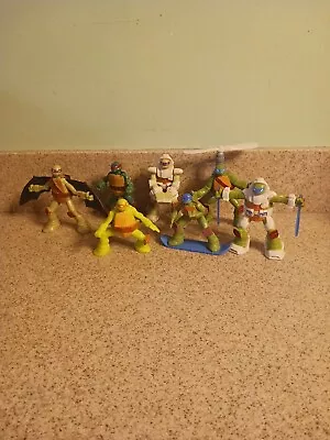 McDonalds Teenage Mutant Ninja Turtles Toy Lot Of 7 Bin U Tmnt • $16.99