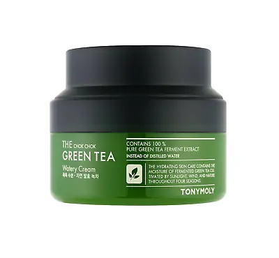 [ TONY MOLY ] Tonymoly The Chok Chok Green Tea Watery Cream 60ml US Seller • $14.49