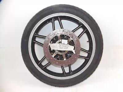 1981 Moto Guzzi V50 Monza 18  Front Wheel Alloy Tire Rotor Vintage Italy • $199.99