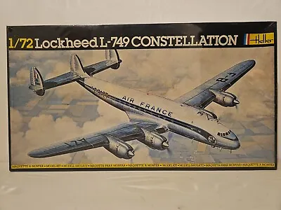 Heller #310 Lockhead L-749 Constellation Air France/TWA Decals 1:72 Scale NISB • $54