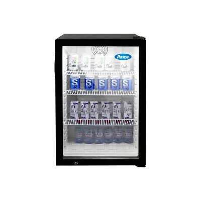 Atosa USA CTD-5 21  Countertop Merchandiser Refrigerator In Black One Glass ... • $828