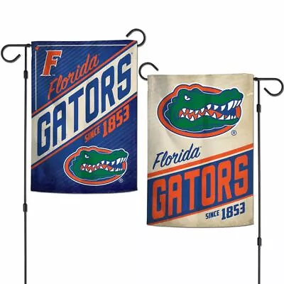 Florida Gators Retro Since 1853 12 X18  2 Sided Garden Flag New Wincraft 🐊 • $15.50