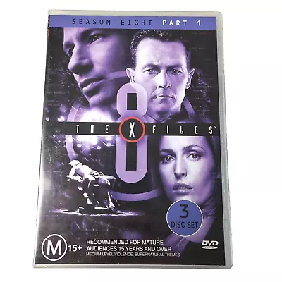 The X-Files Season 8 Part 1 (DVD 2000) Mystery Tv Drama FBI VGC Fast Post 5 • $7.98