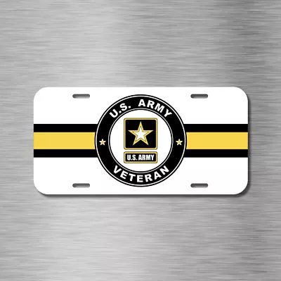 USA US Army Veteran Vet Vehicle License Plate Front Auto Tag NEW Vietnam Gulf • $17.99