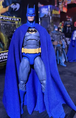 $16.99 • Buy Custom Dc Essentials Batman Blue CAPE ONLY 1/12 McFarlane Multiverse NOT FIGURE