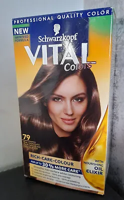 £7.99 • Buy Schwarzkopf Vital Colors Hair Dye, Real Chocolate