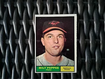 1961 Topps Milt Pappas #295 EX • $2.15