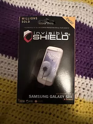 ZAGG FFSAMGALS3EUS InvisibleSHIELD Screen Protector For Samsung Galaxy S III • $7.95