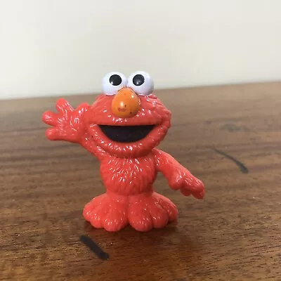 2010 Sesame Workshop Hasbro Sesame Street Elmo Figure Cake Topper • $7.99