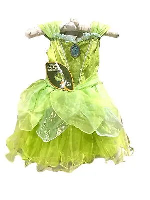 Disney Store Fairies Tinker Bell Light Up Fancy Dress Costume Kids Girls Fancy • £38