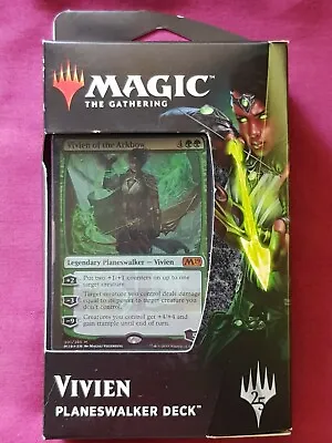 Magic The Gathering 2019 CORE SET VIVIEN PLANESWALKER DECK New Sealed MTG M19 • $69.99