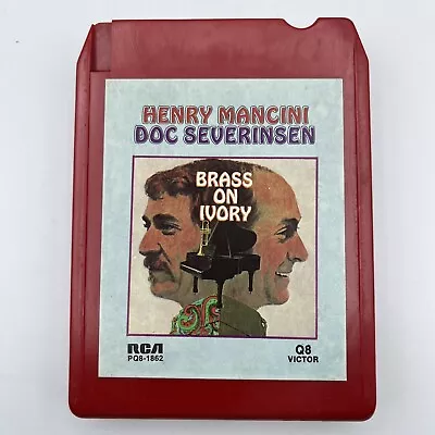 Mancini & Severinsen - Brass On Ivory - Restored Quad 8 Track - New Pad & Splice • $14.99