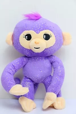 $19.50 • Buy Wowwee Fingerling Plush Purple Monkey 25cm Toy With Sound & Bendable Limbs