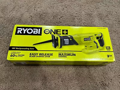 $54.95 • Buy RYOBI ONE+ P519 Cordless Reciprocating Saw 18V Variable Speed Tool Only - NEW!!!
