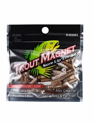 NEW   Trout Magnet   50 Pc. TM Body Pack NEW COLOR  • $9.99