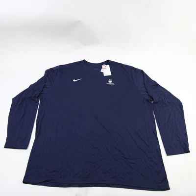 $29.99 • Buy UConn Huskies Nike Dri-Fit Long Sleeve Shirt Men's Navy New
