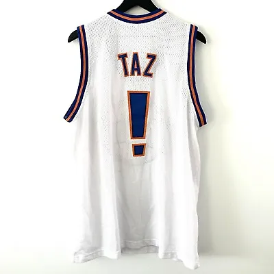TAZ Tune Squad Jersey Size XL Vintage Jordan Space Jam Basketball Looney Tunes • $40