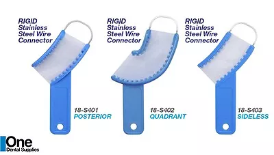 Dental Disposable 3-In-1 Sideless Impression Trays With Metal Connector 36's  • $34.95