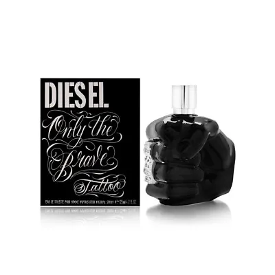 £63.99 • Buy Diesel Only The Brave Tattoo 35ml-200ml Eau De Toilette Aftershave Spray For Men