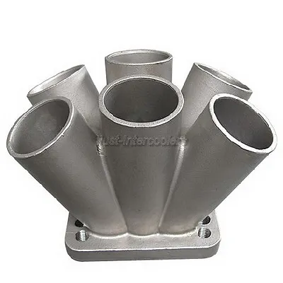 Cast 304 Stainless Steel 6-1 Turbo Header Manifold Merge Collector T3 T4 Flange  • $87.53