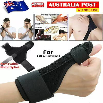 Arthritis Wrist Thumb Splint/ Thumb Joint Support Brace For Pain Sprains Strains • $10.79