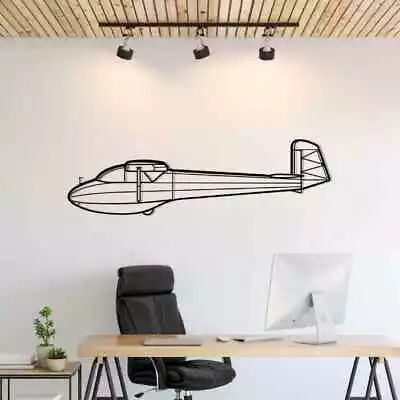 Wall Art Home Decor 3D Acrylic Metal Plane Aircraft USA Silhouette KA-4 • $87.99