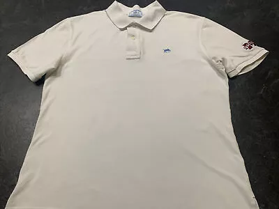 Southern Tide Mens Polo Shirt Mississippi State Bulldogs Size Large L 40 • $12.99