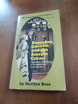 Barnabas Quentin And The Scorpio Curse Marilyn Ross 1970 Good 92 • $7.50