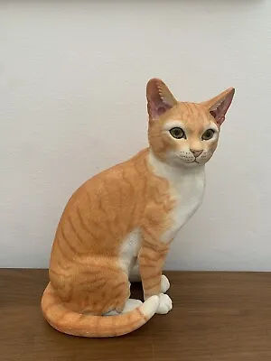 Country Artists Cat Sitting Figure Ginger Tabby 05594 26cm  • £60