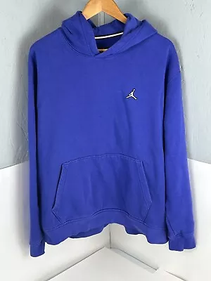 Nike Jordan Essentials Fleece Pullover Hoodie Mens Size XL DQ7466-432 Purple • $24.99