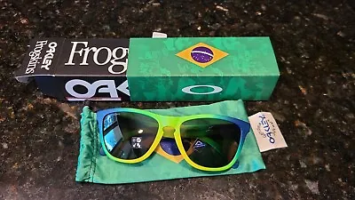 Oakley Frogskins Fantasia Brazil Fade Grey OO9013-J755 Rare 1 Out Of 100 LastOne • $238