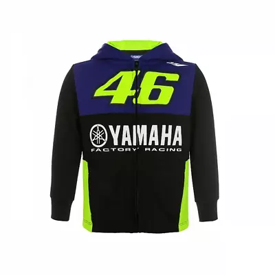 Kid Hoodie Fleece Yamaha VR46 Official Valentino Rossi 46 Collection Located In • £70.77