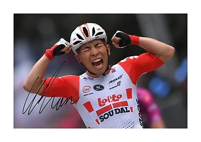 £31.97 • Buy Caleb Ewan 2 Cyclist Reproduction Signed A4 Poster Print Choice Of Frame