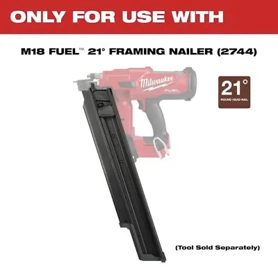 NEW M18 Fuel 21-degree Framing Nailer Extended Capacity Magazine Milwaukee Tool • $97.50