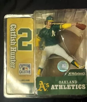 Catfish Hunter Oakland A's McFarlane Figure Cooperstown Collection MLB Athletics • $17.95