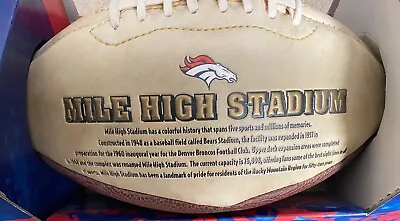 Denver BRONCOS Grand Final Season At MILE HIGH STADIUM 1948-2000 In Original Box • $89